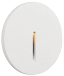 Lampa zewnętrzna na elewację wpuszczana ścienna Maytoni O014SL-L3W3K Lock LED 3W 3000K IP54 30stopni 7cm biały
