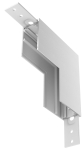 Biały natynkowy łącznik metalowy sufit ściana do szyn magnetycznych Exility Maytoni TRA034ICL-41W