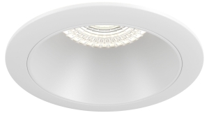 Lampa sufitowa podtynkowa oczko spot bez regulacji Maytoni DL053-01W Share GU10 8,6cm biały