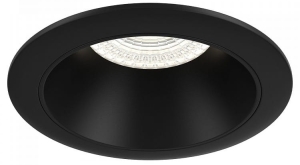 Lampa sufitowa podtynkowa oczko spot bez regulacji Maytoni DL053-01B Share GU10 8,6cm czarny