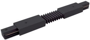 Czarny łącznik giętki do szyn natynkowych 1F Maytoni TRA001CF-11B