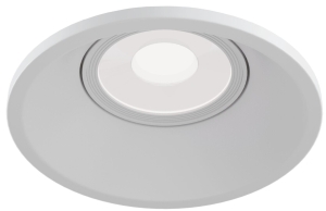 Lampa sufitowa Podtynkowa Maytoni DL028-2-01W Dot GU10 9,3cm x 4,5cm biały z regulacją z ramką