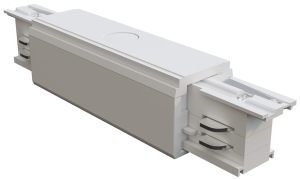 Biały łącznik zasilający środkowy do 3-fazowej szyny natynkowej Maytoni TRA005C-31W