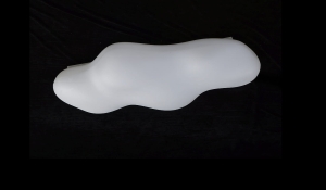 Lampa wisząca nowoczesna nieregularna z tworzywa chmurka Mantra 1881 Eos 6xE27 90x45cm