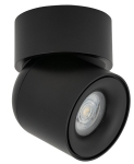 Czarna lampa punktowa spot Nowodvorski 11346 Oscar GU10 IP54