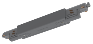 Szary łącznik prosty zasilający do szynoprzewodów 3-fazowych natynkowych Unipro Chors 90.4154.U30.101