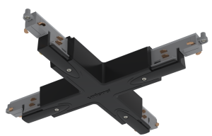 Czarny łącznik X zasilający do szynoprzewodów 3-fazowych natynkowych Unipro Chors 90.4161.U30.002