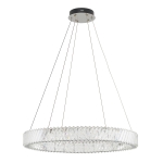 Lampa wisząca okrągła z kryształkami Nowodvorski 11706 Luxora LED 38W 3000K 80cm