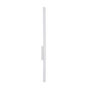 Biały kinkiet tuleja Nowodvorski 11813 Laser Wall 2xG9 78cm