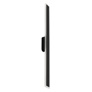 Czarny prostokątny płaski kinkiet wodoszczelny 100cm Nowodvorski 11553 Isla LED 22W IP54 3000K
