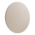 Beżowy płaski okrągły 30cm kinkiet Nowodvorski 11573 Aria LED XL 15W 3000K CRI90 IP54