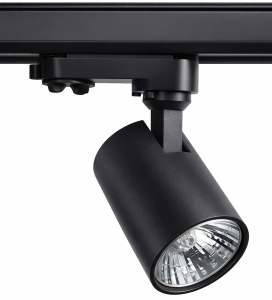 Czarny reflektor na szynoprzewód 3-fazowy Azzardo AZ3199 3Line Exo GU10