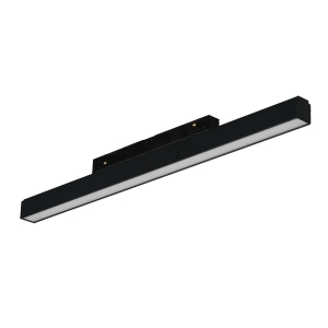 Czarny reflektor na szynoprzewody magnetyczne Alfa Azzardo AZ6285 Saga LED 24W 3000-6000K Dali 43,4cm