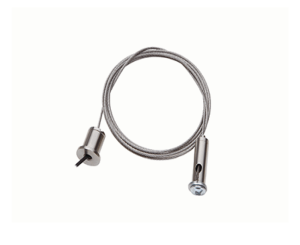 Stalowa linka 2m do zawieszenia szynoprzewodów magnetycznych 24V Kama KL-T1001A-E