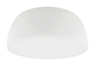 Biały okrągły plafon sufitowy Nowodvorski 8013 Satelitte S 3xE27 38cm