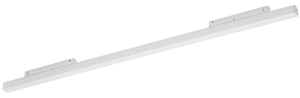 Biały reflektor na szynoprzewód magnetyczny ściemnialny i na dwa obwody Azzardo AZ6501 Alfa 2Line Saga LED 48W 3000/4000/6000K 120stopni 86,6cm