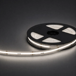 Średnio mocna taśma płynący pasek digital LED COB 24V 10,8W 4000K CRI90 10mm Rolka 5m Prescot 24EC360-083-NWIC