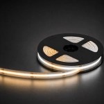 Mocna taśma ciągła linia LED COB CCT 18W 1250LM 2700-6500K 24V 10mm Rolka 5m Prescot 24EC576-042-CCTIC