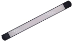 Czarny podłużny 41cm reflektor na szynoprzewody 1-fazowe 1Line Azzardo AZ6863 Plain LED 10W 4000K