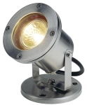 Naziemna lampa zewnętrzna reflektor z stali nierdzewnej SLV 229090 Nautilus GU5.3 IP67