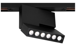 Lampa diodowa 11cm do szynoprzewodów magnetycznych Microline Loonari 403582 Dot8 Spot G2 LED 8W 661LM CRI90 3000K 36stopni