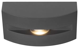 Antracytowa ściemnialna zewnętrzna lampa elewacyjna SLV 1003518 Out-Beam LED 3,5W 3000K 5stopni IP55