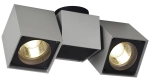 Szaro czarny reflektor foremny SLV 151534 Altra 2xGU10