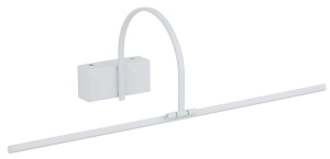 Biały kinkiet galeryjka na łuku Nowodvorski 11955 Artline LED 4W 3000K 45cm