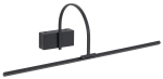 Czarny kinkiet galeryjka na łuku Nowodvorski 11957 Artline LED 4W 3000K 45cm