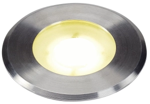 Zewnętrzna ściemnialna lampa do montażu w podłożu SLV 1002188 Desar LED 3,5W 130LM 4000K IP65/67 8cm