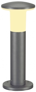 Zewnętrzny szary słupek oświetleniowy grzybek SLV 228935 Alpa E27 IP55 40cm