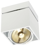 Biała lampa sufitowa box sześcian SLV 117101 Kardamod ES111