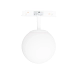 Biała lampa kula 10cm na szyny magnetyczne Magnetic Max Light M0044Z LED 5,4W 2700-5000K Zigbee