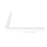 Biały reflektor poziomy narożny 30cm na szyny magnetyczne Magnetic Max Light M0028Z LED 17W 666LM 2700-5000K Zigbee
