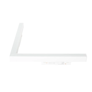 Biały reflektor poziomy narożny 30cm na szyny magnetyczne Magnetic Max Light M0028Z LED 17W 666LM 2700-5000K Zigbee