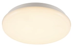 Okrągły biały plafon ściemnialny wodoszczelny SLV 1005085 Sima LED 24W 2200LM 3000K CRI90 IP44 30cm