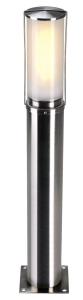 Słupek oświetleniowy zewnętrzny ze stali nierdzewnej SLV 229162 Big E27 IP44 51cm