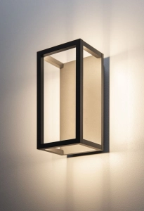 Antracytowa zewnętrzna lampa sześcian SLV 1005201 Quadrulo LED 7,4W 3000K IP55