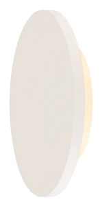 Biały gipsowy płaski okrągły kinkiet SLV 148091 Plastra LED 6,5W 3000K 26cm