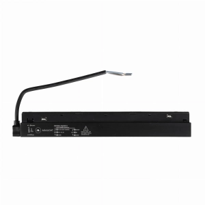 Czarny zasilacz 48V 300W 30cm do szynoprzewodów magnetycznych głębokich Magnetic Max Light MA0031