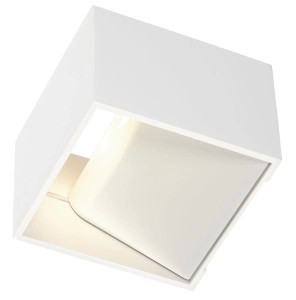 Biały ściemniany kinkiet kostka SLV 1000639 Logs LED 11W 2000-3000K CRI90