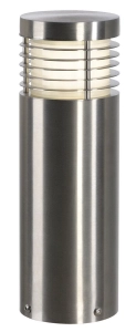 Zewnętrzny słupek oświetleniowy ze stali nierdzewnej SLV 230063 Vap E27 IP44 30cm