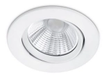 Lampa sufitowa podtynkowa punktowa spot regulowana Trio 650510131 Pamir LED 5,5W 3000K IP23 36stopni ściemniacz 8,5x5,4cm biały