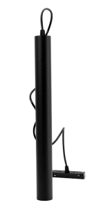 Czarna lampa wisząca tuba 4x40cm na szynoprzewody magnetyczne Domeno LED DDDX-B07 7W 2700-6000K CRI90 Dali