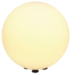 Lampa ogrodowa biała kula 40cm SLV 227220 Rotoball E27 IP44