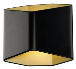 Czarno złoty kinkiet foremny ściemnialny SLV 151710 Cariso LED 9,8W 2700K