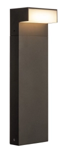 Antracytowy słupek oświetleniowy zewnętrzny SLV 1003537 L-Line LED 7W 3000/4000K IP65 50cm