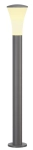 Antracytowa zewnętrzna lampa stojąca SLV 228925 Alpa E27 IP55 108cm