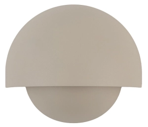 Piaskowy okrągły kinkiet ścienny Nowodvorski 11805 Cabo LED 10W 3000K IP54