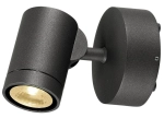 Antracytowy zewnętrzny reflektor SLV 233245 Helia LED 6,5W 3000K IP65